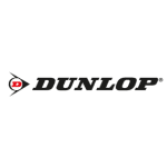 Bild på Dunlop däckets logotyp, en symbol för hög prestanda