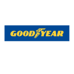 Bild på Goodyear däckets logotyp, en symbol för innovation och hög prestanda på vägarna