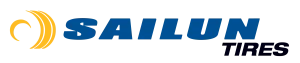 Bild på Sailun däckets logotyp, en symbol för hög prestanda och kvalitet på vägarna